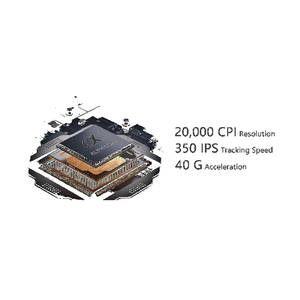 Bloody R72 Ultra Alpha 20K sensor specifications 20000 CPI 350 IPS 40G acceleration