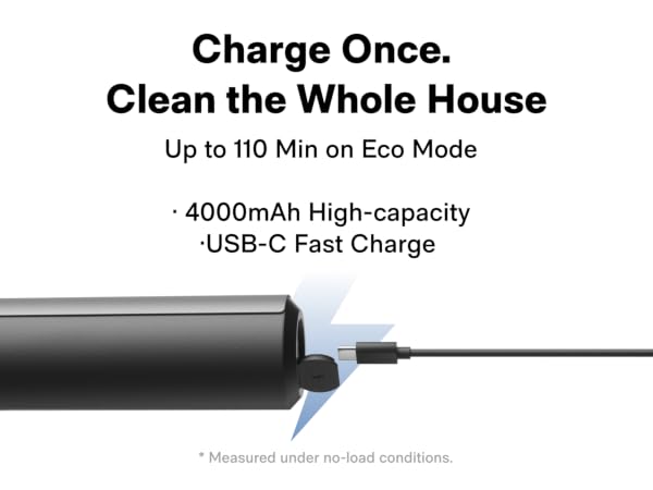 Charge Once Clean the Whole House