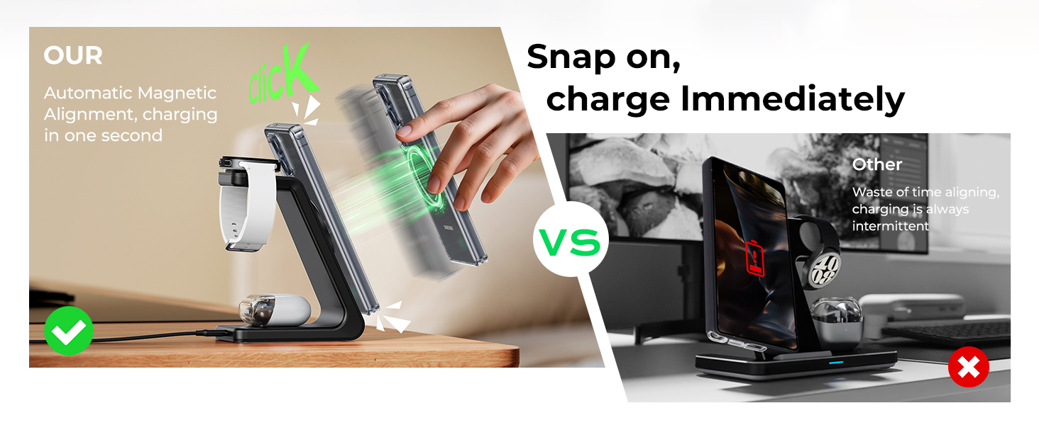 Magnetic Wireless Charger for Samsung