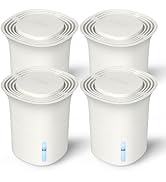 CLEVAST Refillable Moisture Absorber Boxes, 4 Pack 12.5 oz Reusable Dehumidifier for Closet, Bath...