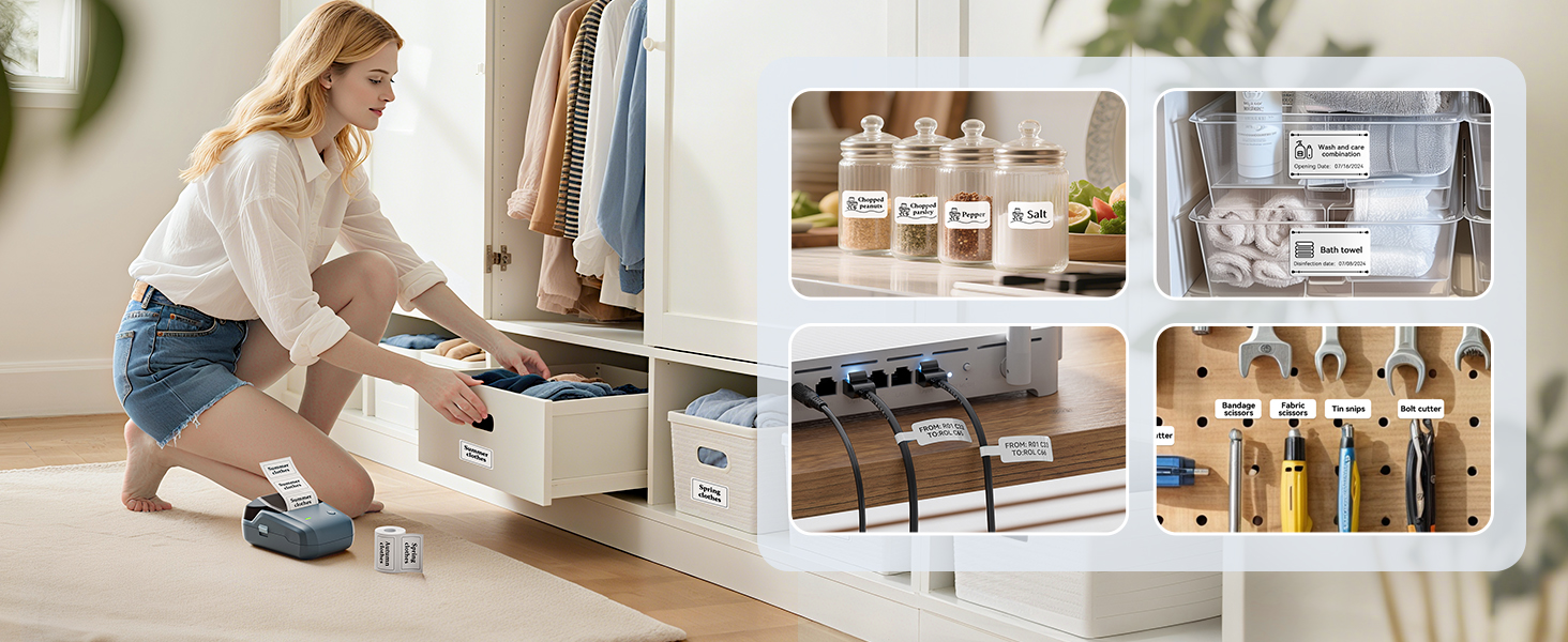 NIIMBOT B1 Label Printer for Home Use