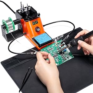 Using the YIHUA 926LED IIII digital soldering station
