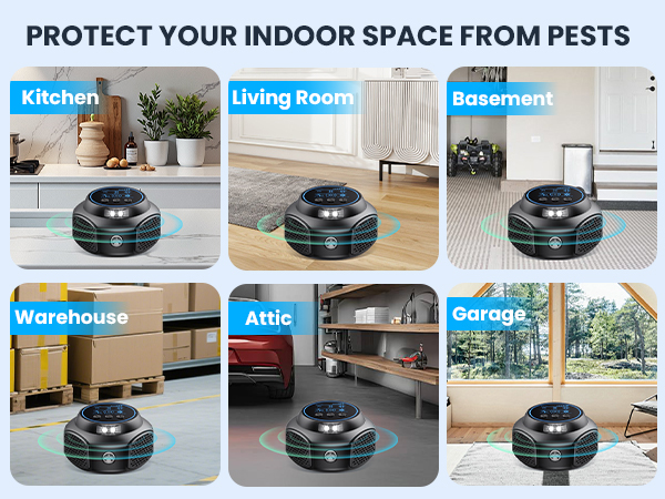ultrasonic pest repeller indoor