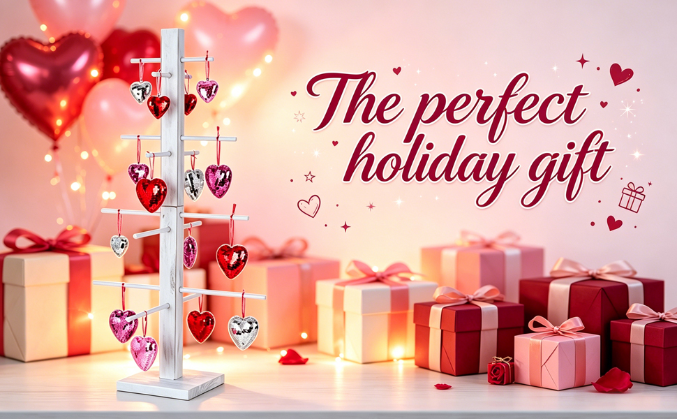 Christmas Ornament Display Tree Centerpieces for Tables