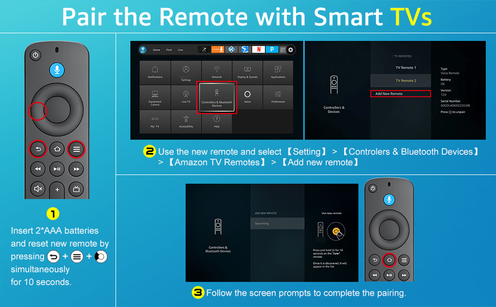 for fire stick remote, for fire stick replacement remote