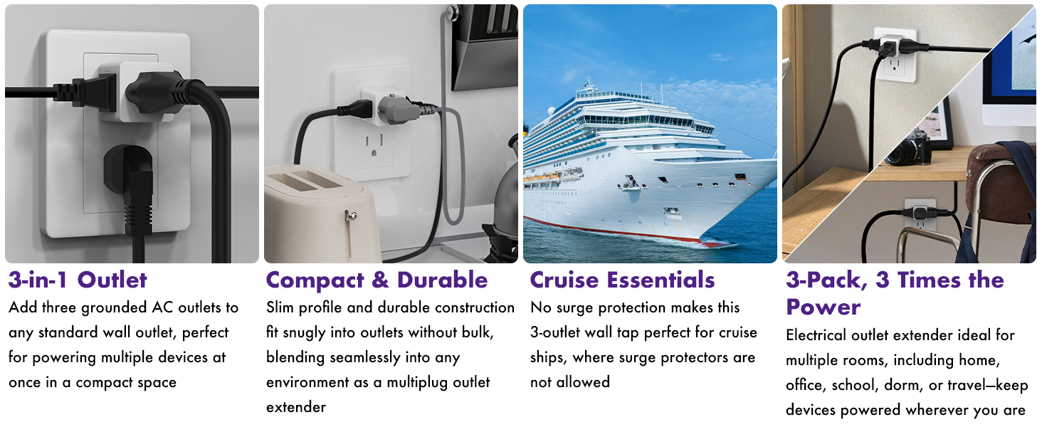 Cruise Essentials, Compact &amp;amp;amp;amp; Durable