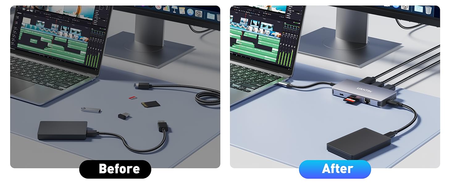 docking station 3 monitor