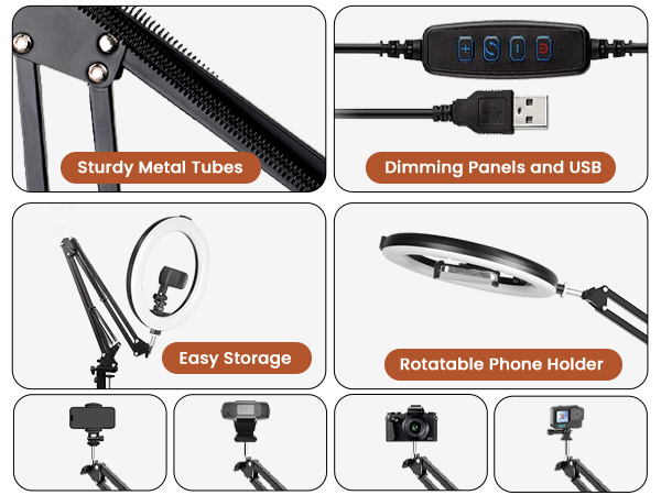 overhead phone mount