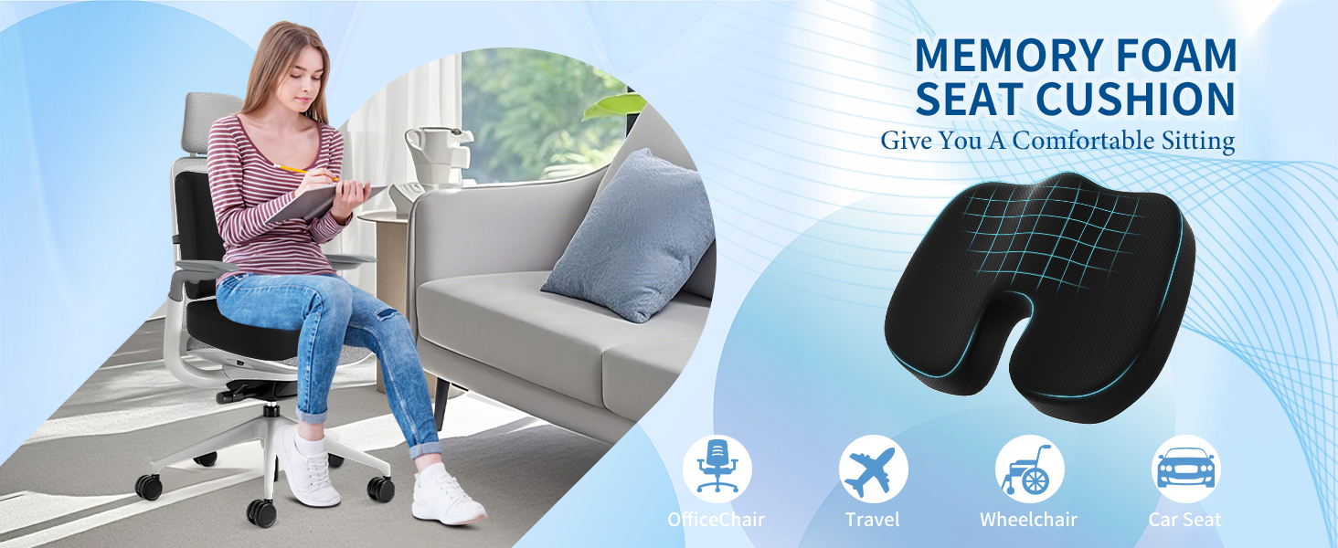 memory foam seat cushion