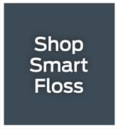 DrTung's Smart Floss - Natural Floss, PTFE &amp; PFAS Free Floss, Gentle on Gums, Expands &amp; Stretches...