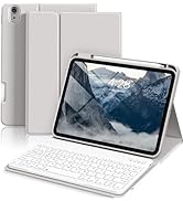 ZKTUYU for iPad (A16) 11th/10th Generation Case with Keyboard 11/10.9 inch 2025/2022, Detachable ...