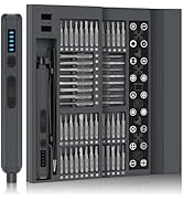 SamtuFast Electric Screwdriver Set,Precision Electric Screwdriver,Led Light and 5 Torque Settings...