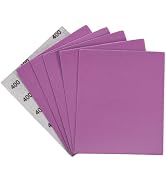 MAXMAN 1/4 Sheet Sandpaper Sheets, 20Pcs 400 Grit Sandpaper, 4.5