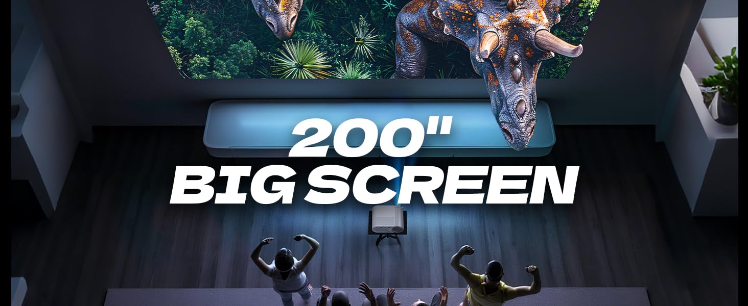 projector with wifi and bluetooth speaker