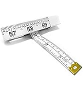 Perfect Measuring Tape - Fraction Tape Measure, All-Purpose 60 Inch Tape Measure - Double Sided F...