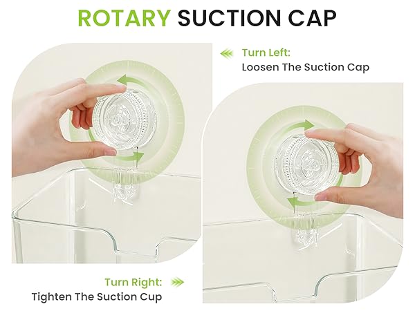 LUXEAR Shower Caddy Suction Cup
