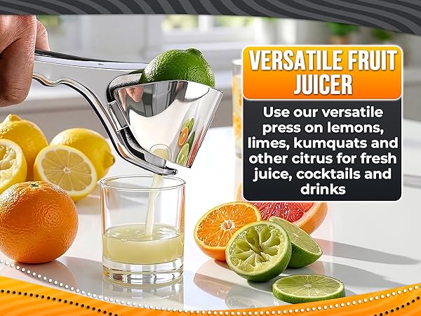 fruit extractor juicer lemon and lime squeezer lemon juice squeezer hand press juicer juicer press