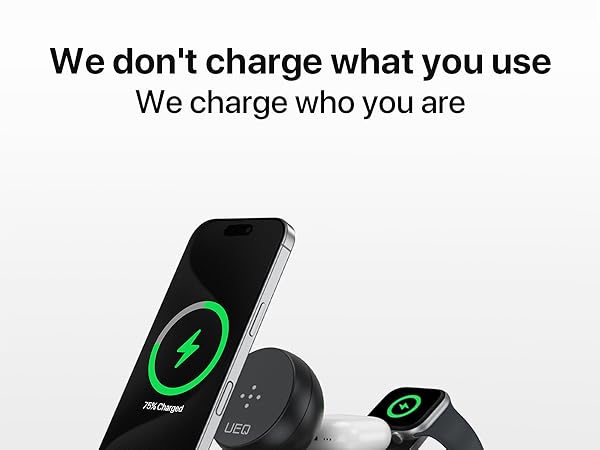 4 in 1 magnetic wireless charging station for apple devices