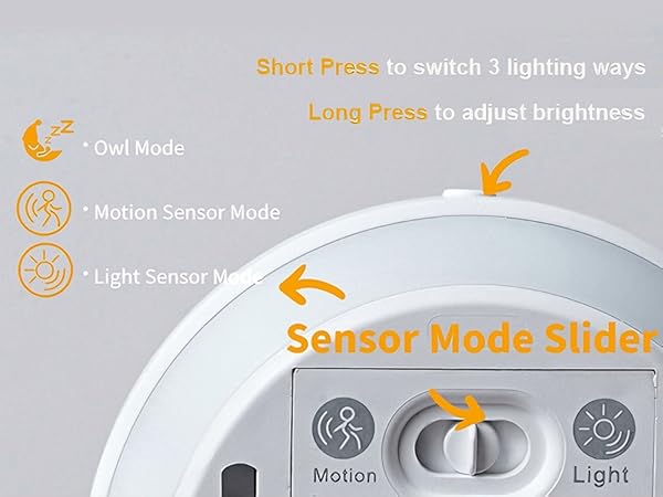 multi sensor night lighgt