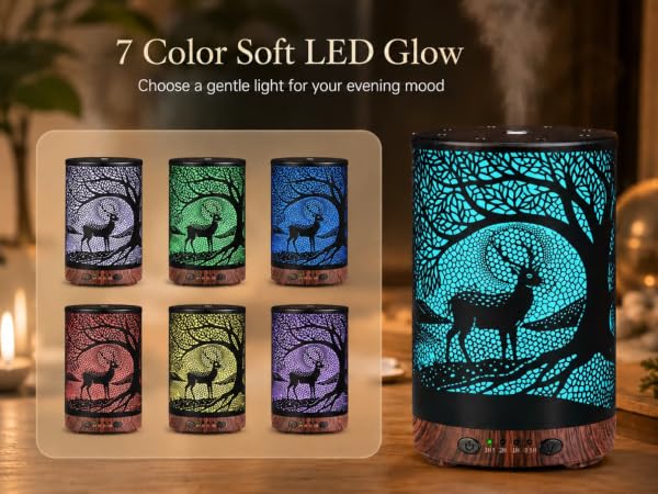 7 Color Soft LED Glow