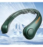 Upgraded Portable Neck Fan with Neck Brace, 5 Speeds, Lightweight, Hands-Free, Bladeless, All-Aro...