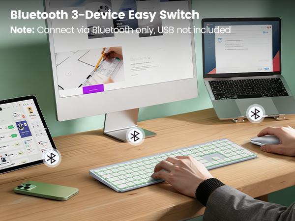 Bluetooth 3-Device Easy Switch