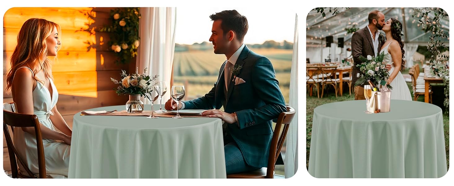 120 inch round tablecloth