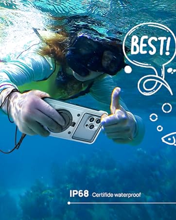 Underwater Self-Check Function Phone Pouch Dry Bag