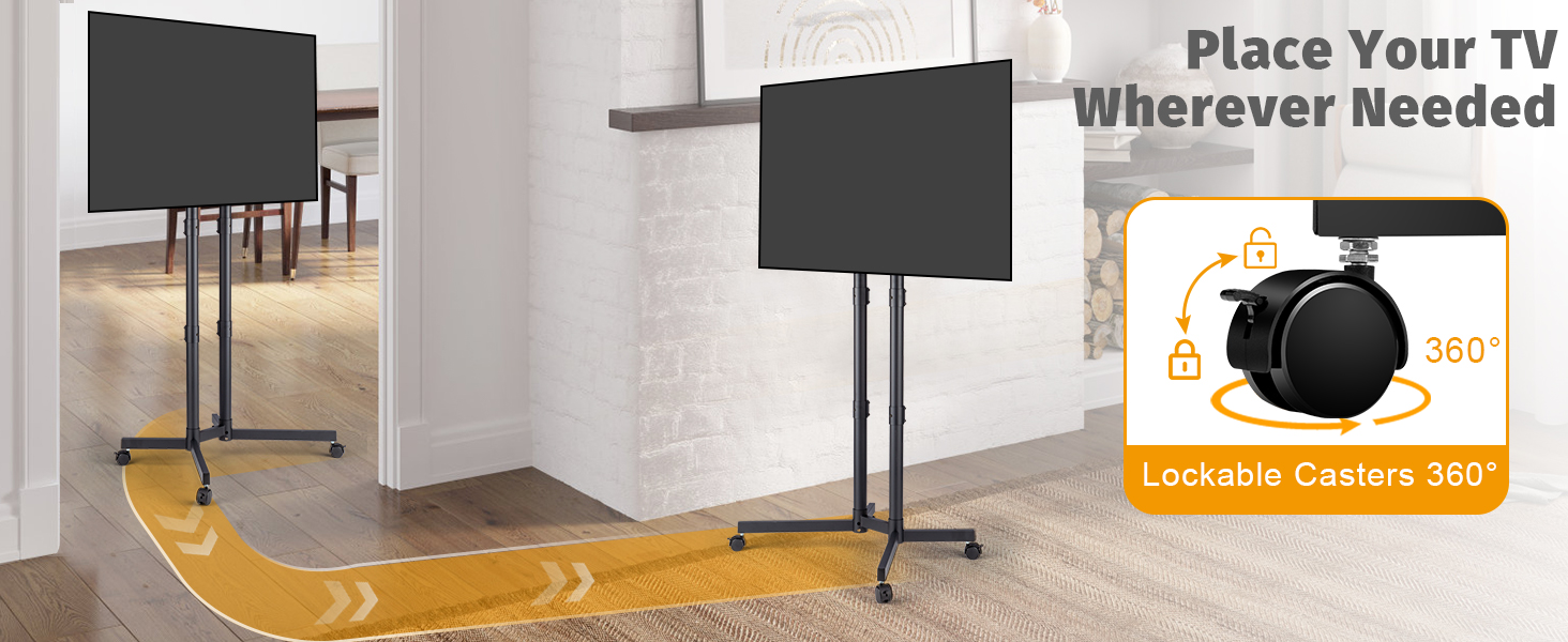 Mobile TV Stand