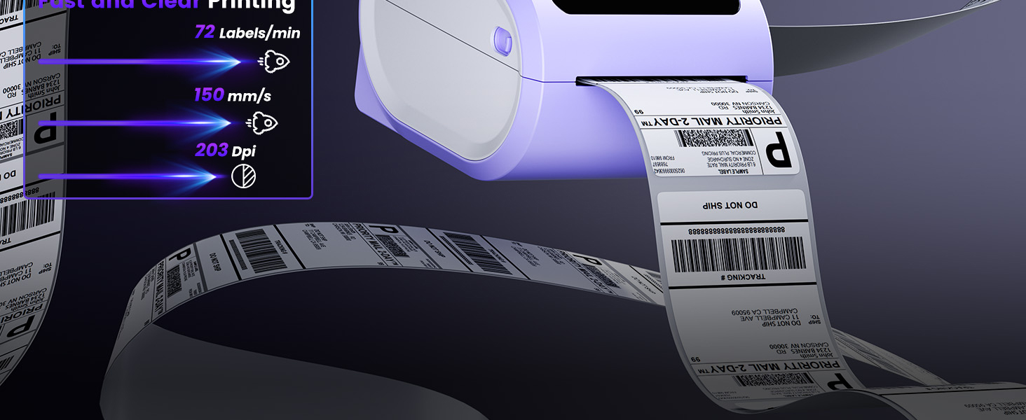 shipping label printer