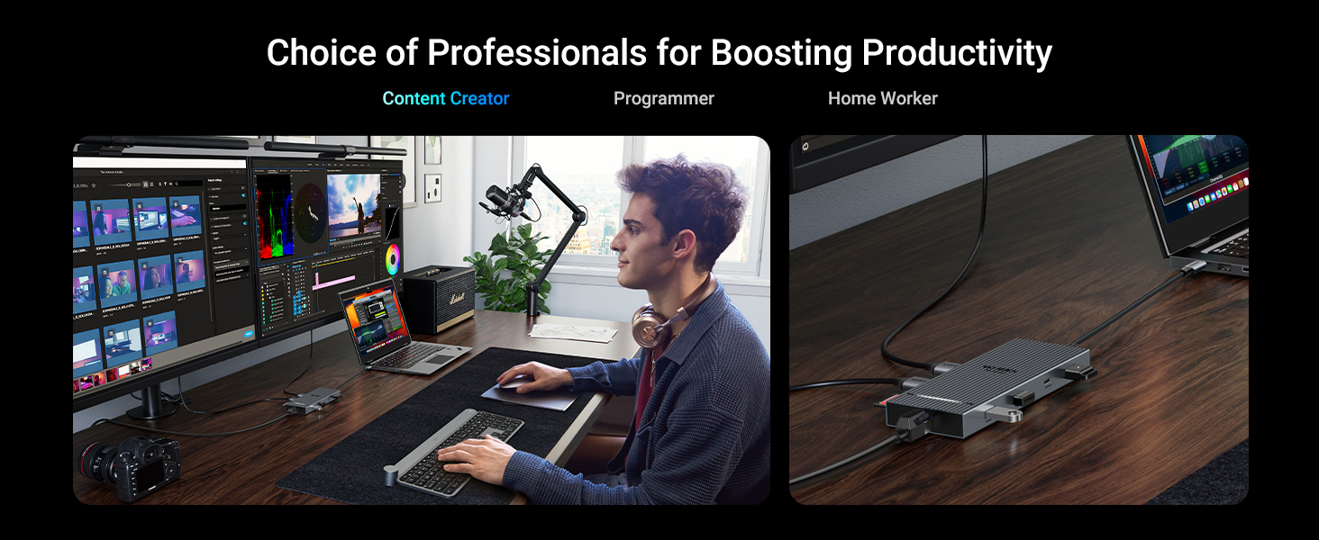 docking station dual display