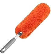 TidyBliss Microfiber Duster for Cleaning, Washable &amp; Reusable Handheld Dust Cleaner Tool, Lint-Fr...