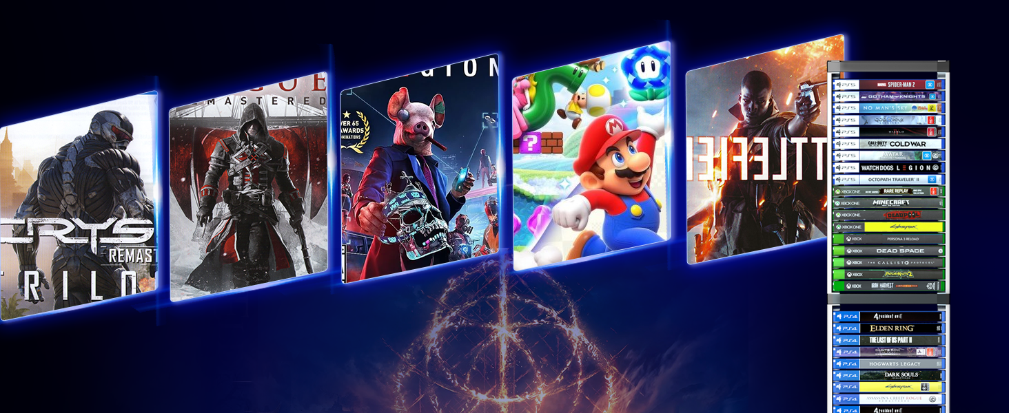 Video Game Storage Tower