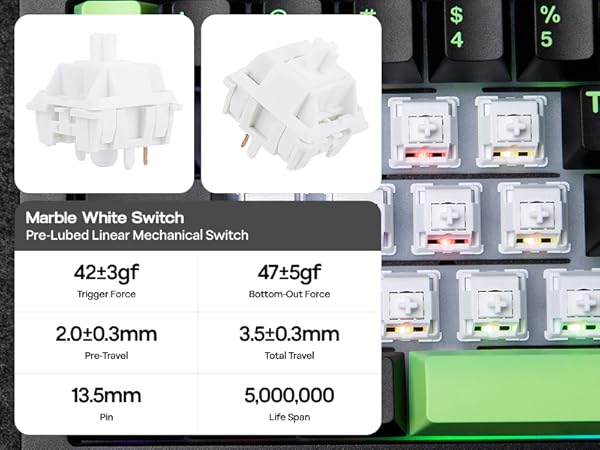 Galaxy68 Wireless Mechanical Keyboard in Aluminum with QMK/VIA Support