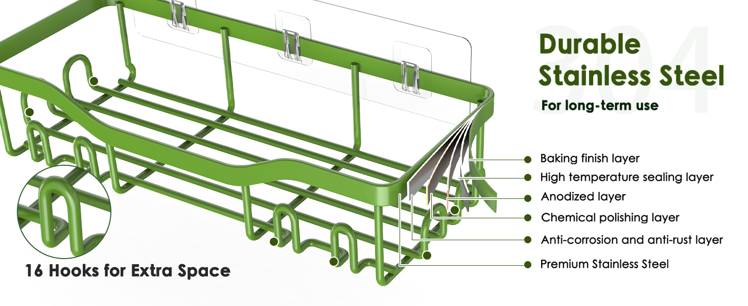 bathroom shower organizer