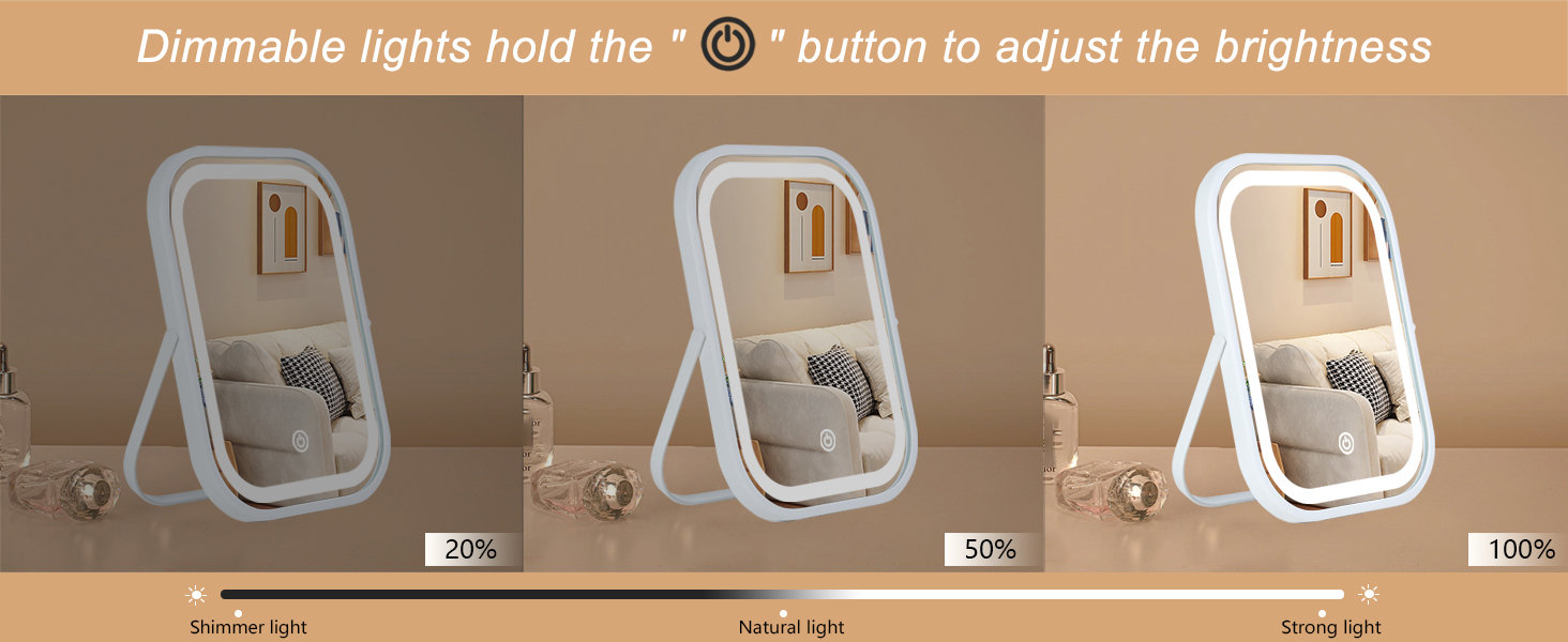 vanity mirror with lights