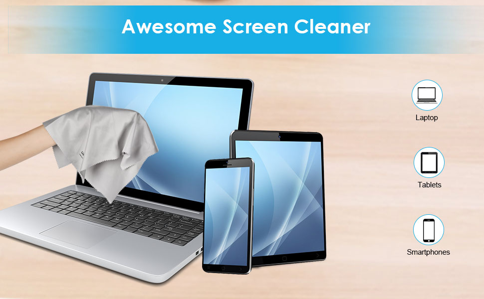 microfiber screen cleaner