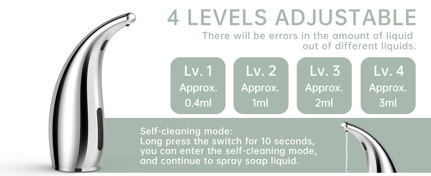 liquid soap dispenser for bathroom