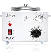 Single Wax Warmer Professional Electric Wax Heater Machine for Hair Removal, Large Wax Pot Paraff...