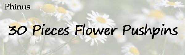 sunflower push pins Flower Pushpins Flower Thumb Tacks Decorative Floret Push Pins Colorful Floret