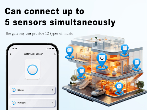 110dB Water Detector-A