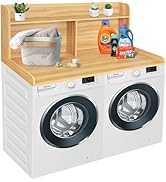 Royxen Washer and Dryer Countertop with Shelf 19.5