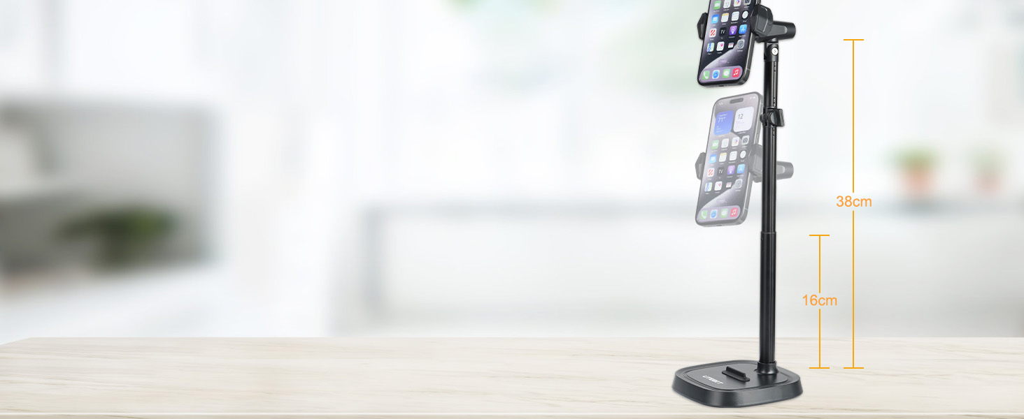 adjustable desk stand
