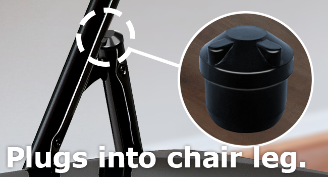 Gluposti Folding Chair V-Tip Stability Plug