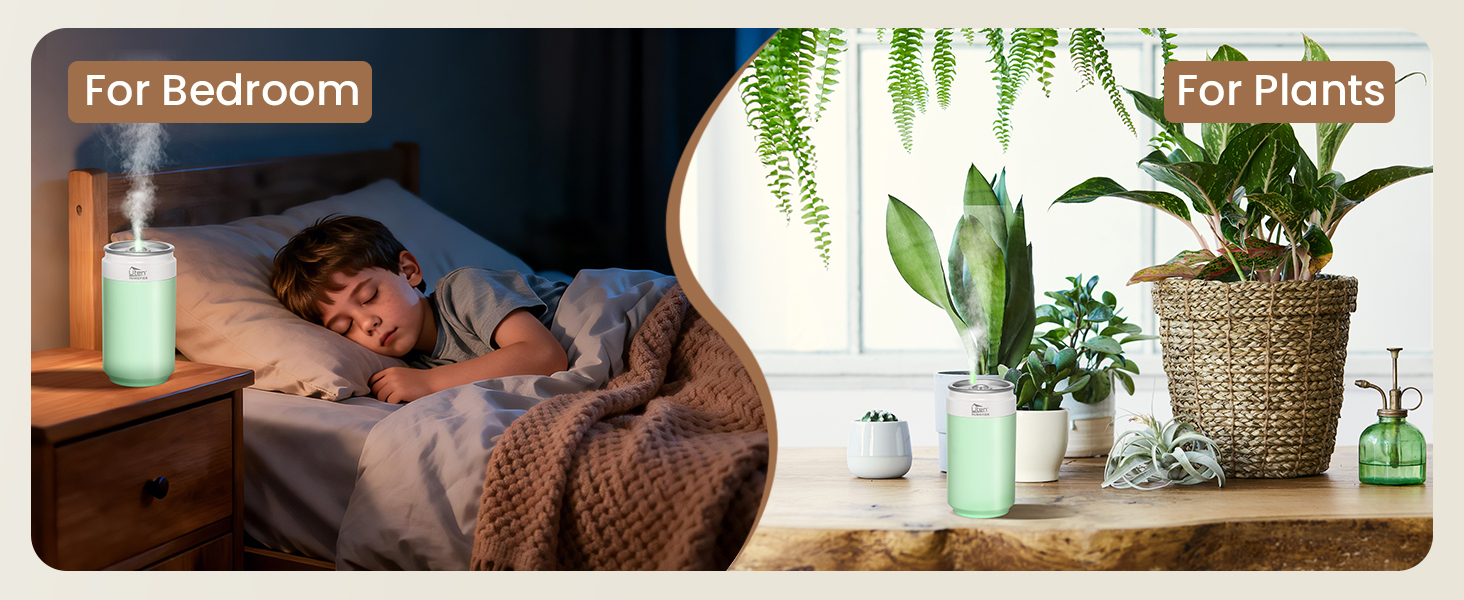 Portable small humidifier