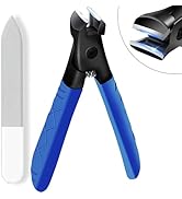 Ultra Sharp Nail Clippers for Thick Nails Toenails, Thick Nail Clippers for Men Women, Toenail Cl...