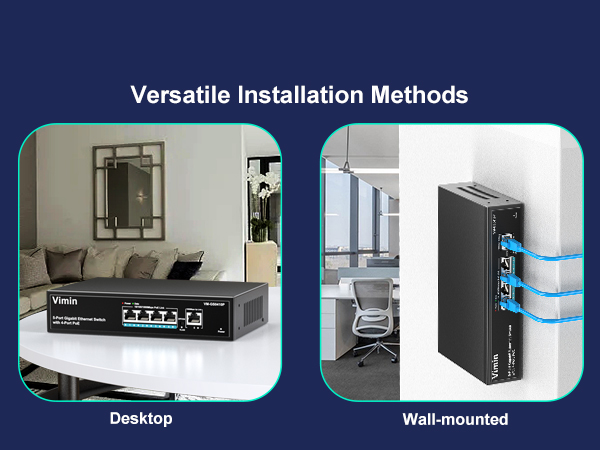 versatile installation methods