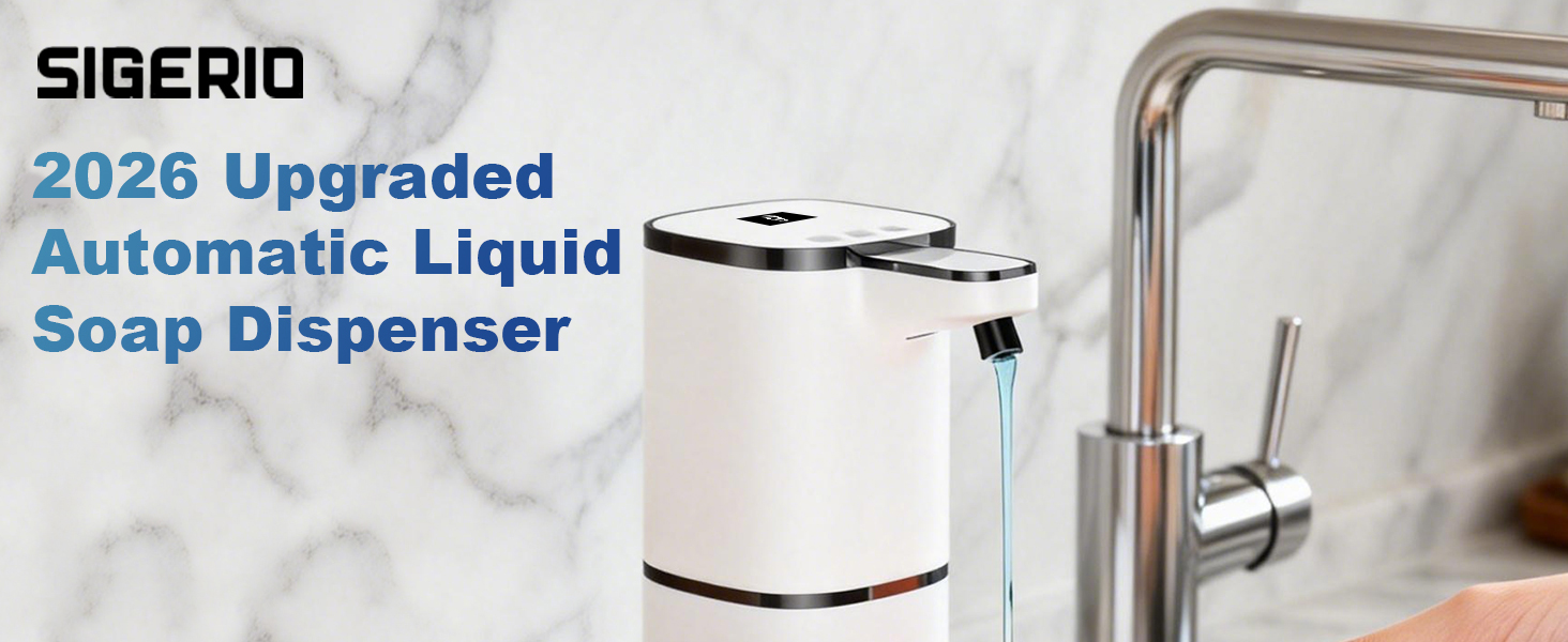 2026 Upgraded Automatic Liquid Soap Dispenser