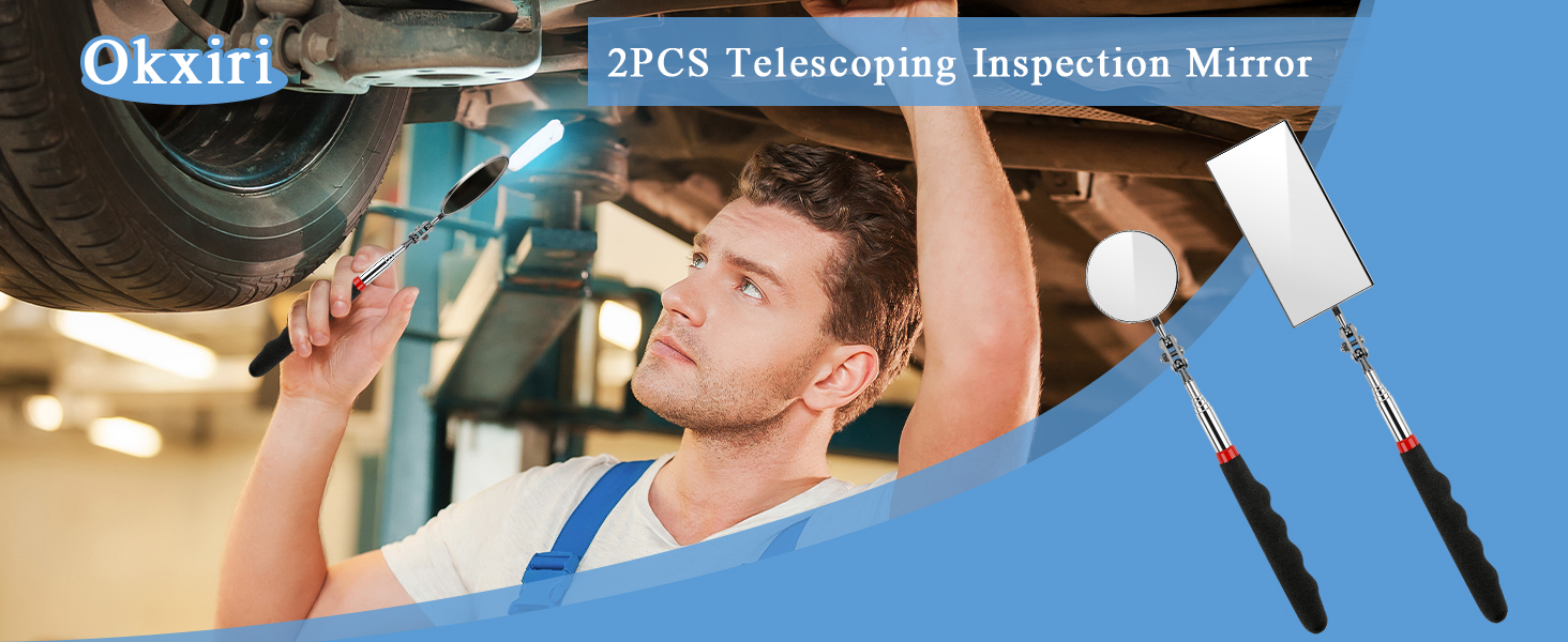 Telescoping Inspection Mirror