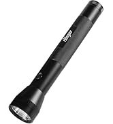 Hilngav Heavy Duty 3-Cell D Battery LED Big Flashlights, Single Mode, Aluminum Alloy Torch, Rugge...